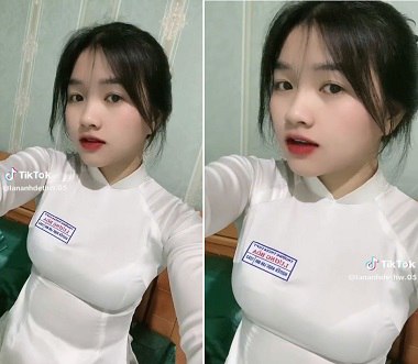 Cewek hot SMA bocor klip doggy